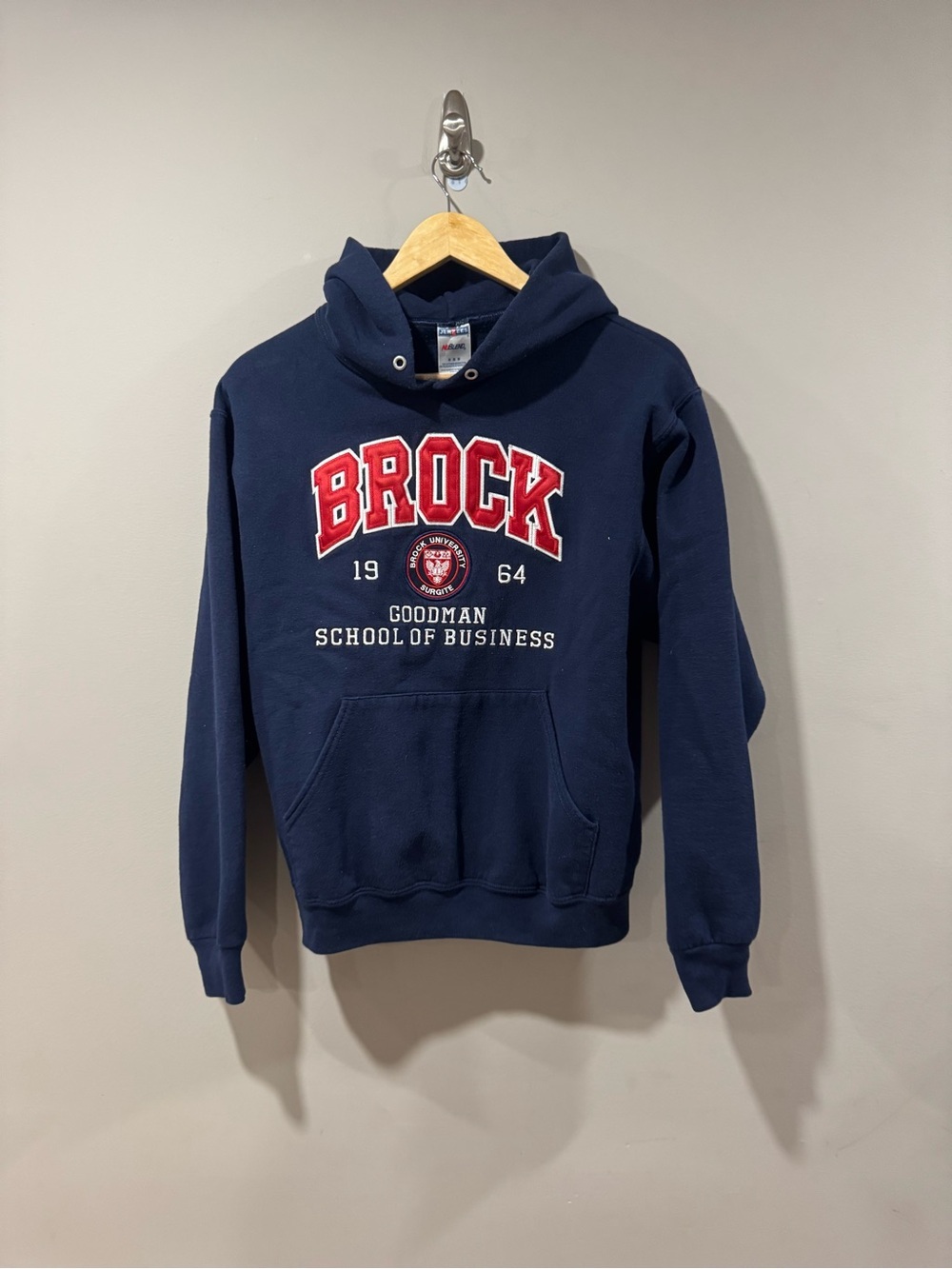 Brock University Goodman School of Business Comfy Hoodie Sweater